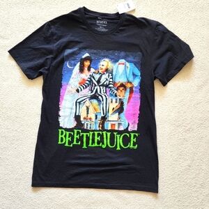 New men's Beetlejuice graphic t-shirt, 100% cotton, size S & XXL